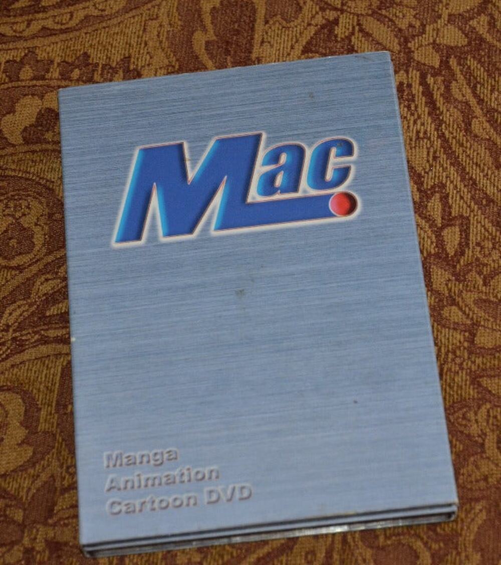 MAC MANGA ANIMATION CARTOON DISCS 1 - 3 DVD SET